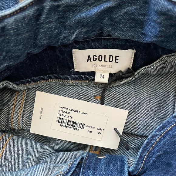 AGOLDE Vanna corset jean 24 - Picture 4 of 5